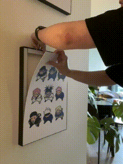 CLOSE THE DOOR PRINT