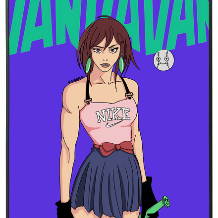 DANDADAN - MOMO AYASE POSTER
