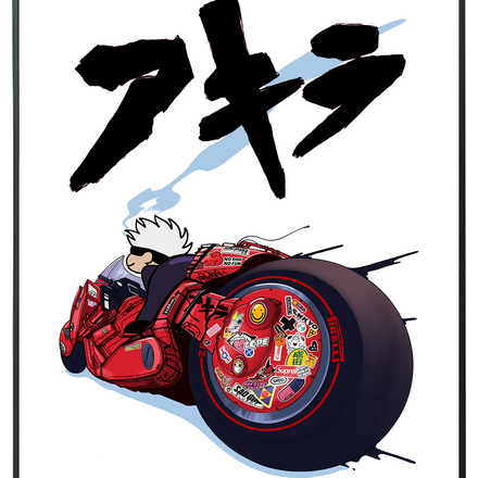 GOJO X AKIRA PRINT