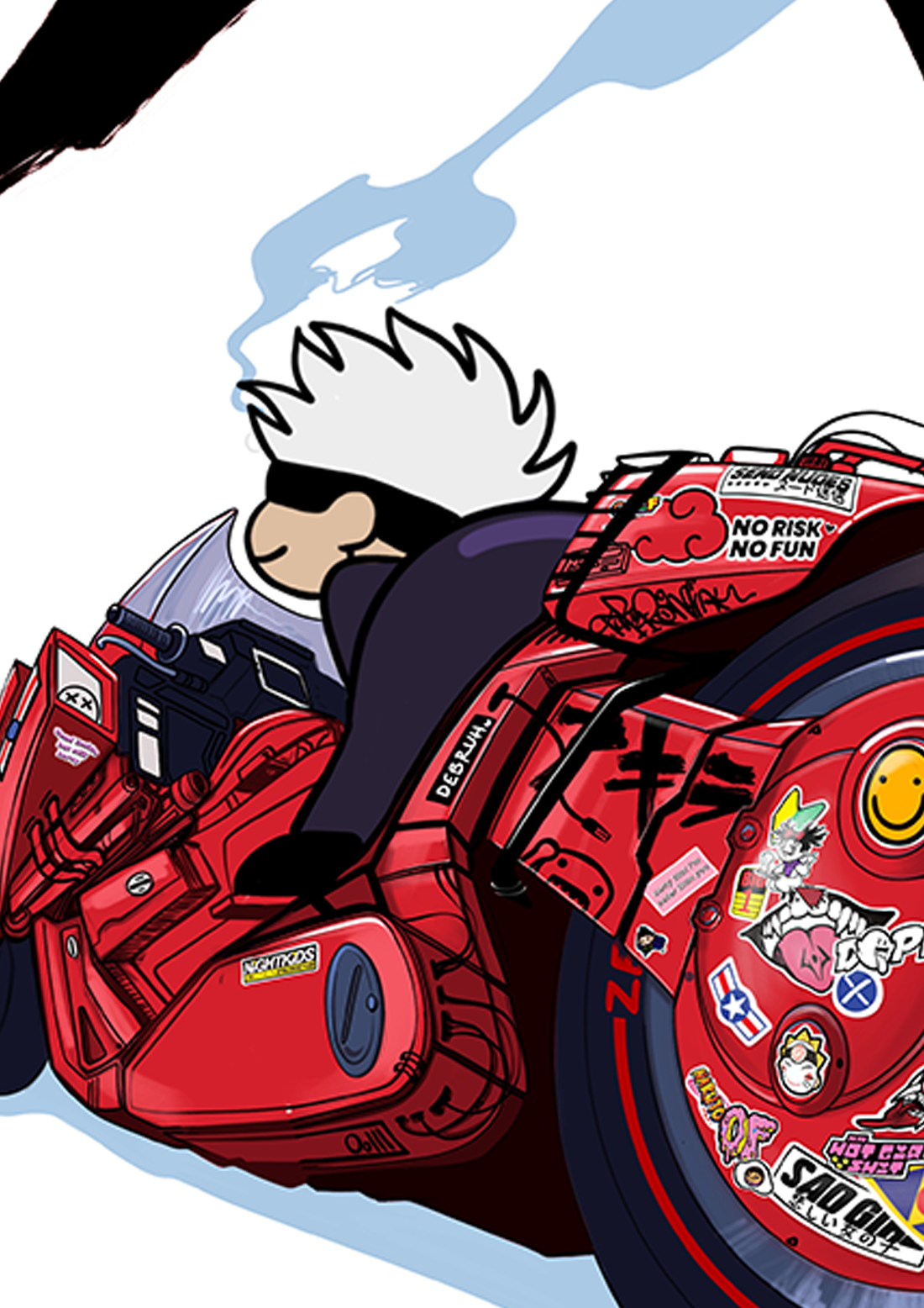 GOJO X AKIRA PRINT