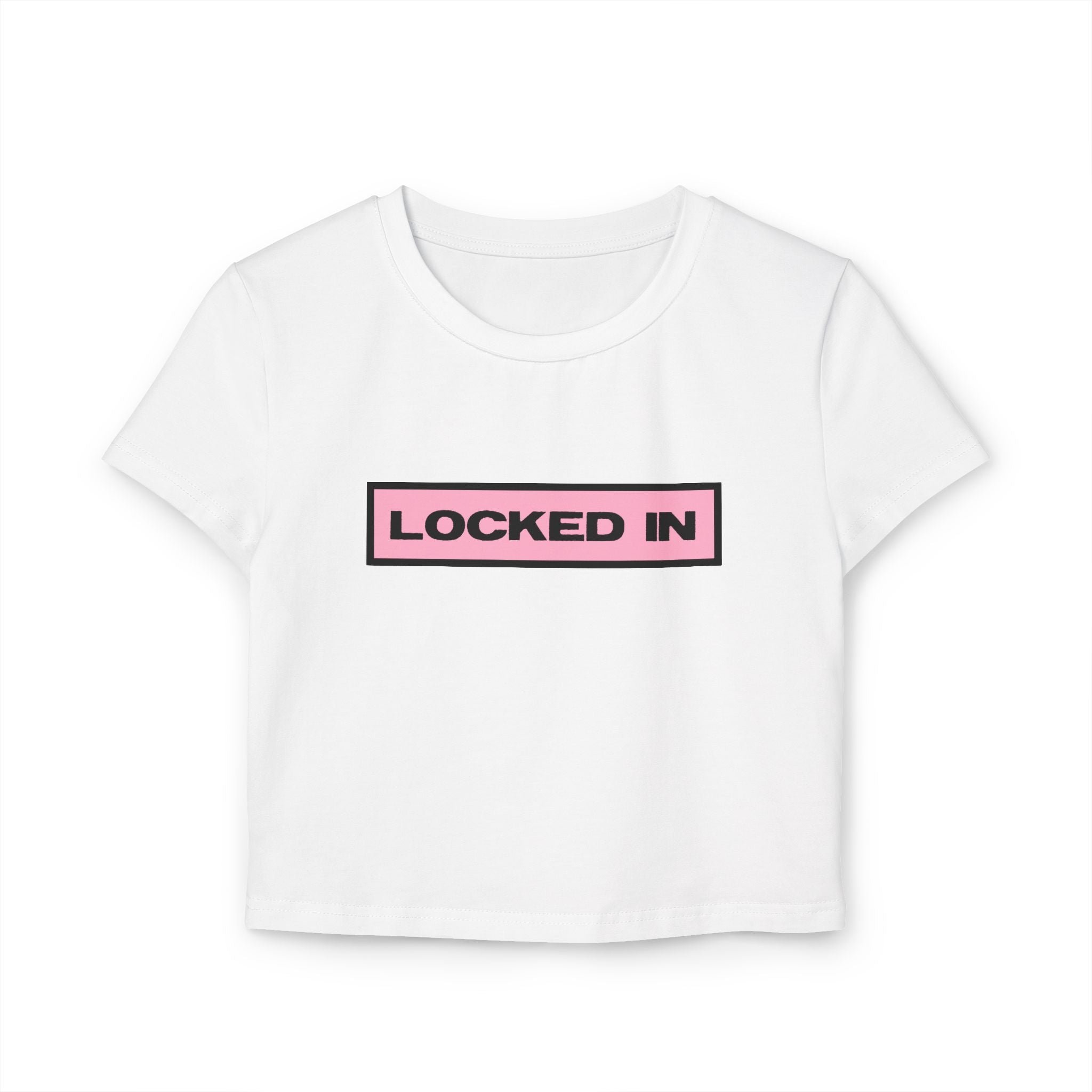 LOCKED IN BABY TEE