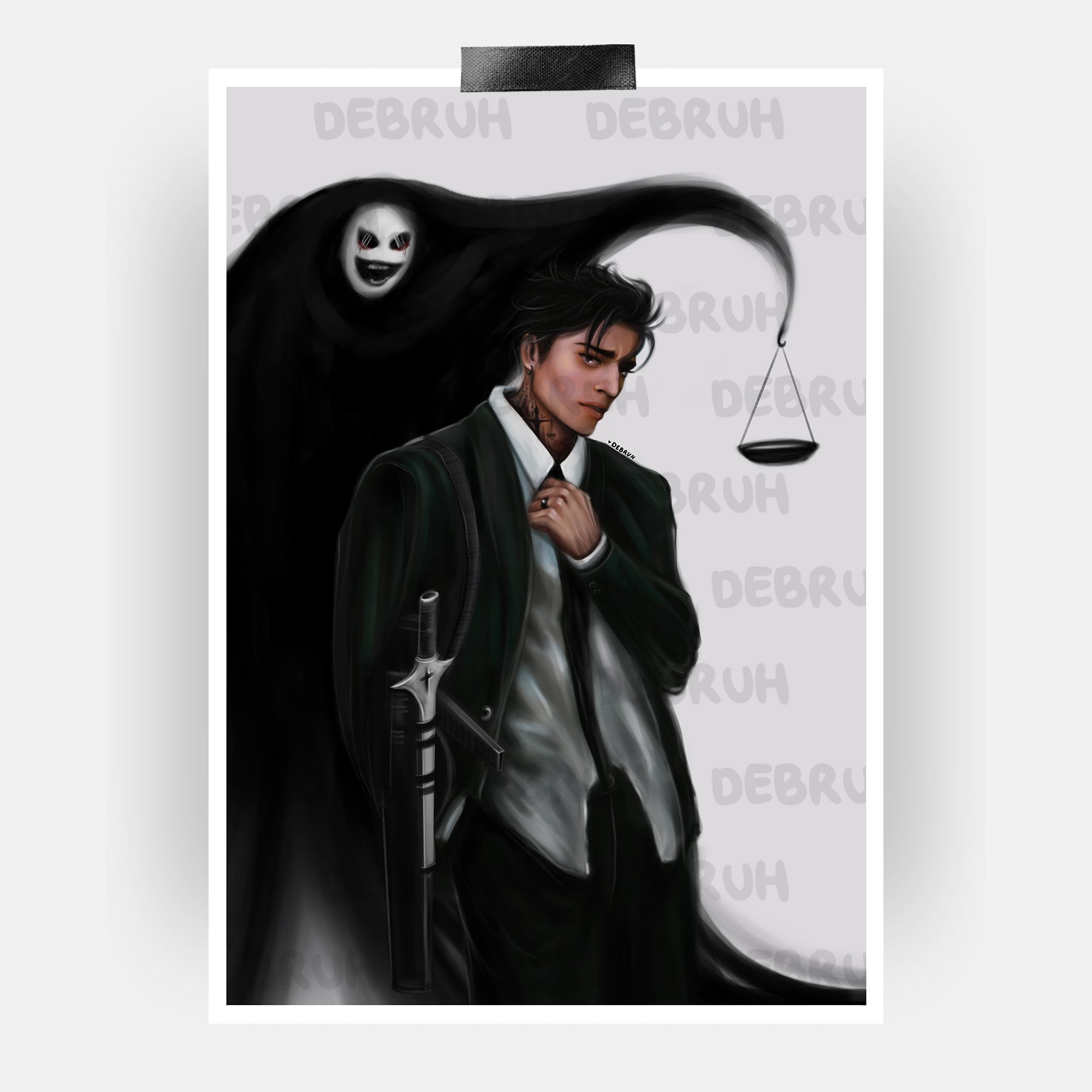 JJK MAFIA DIY Art Prints