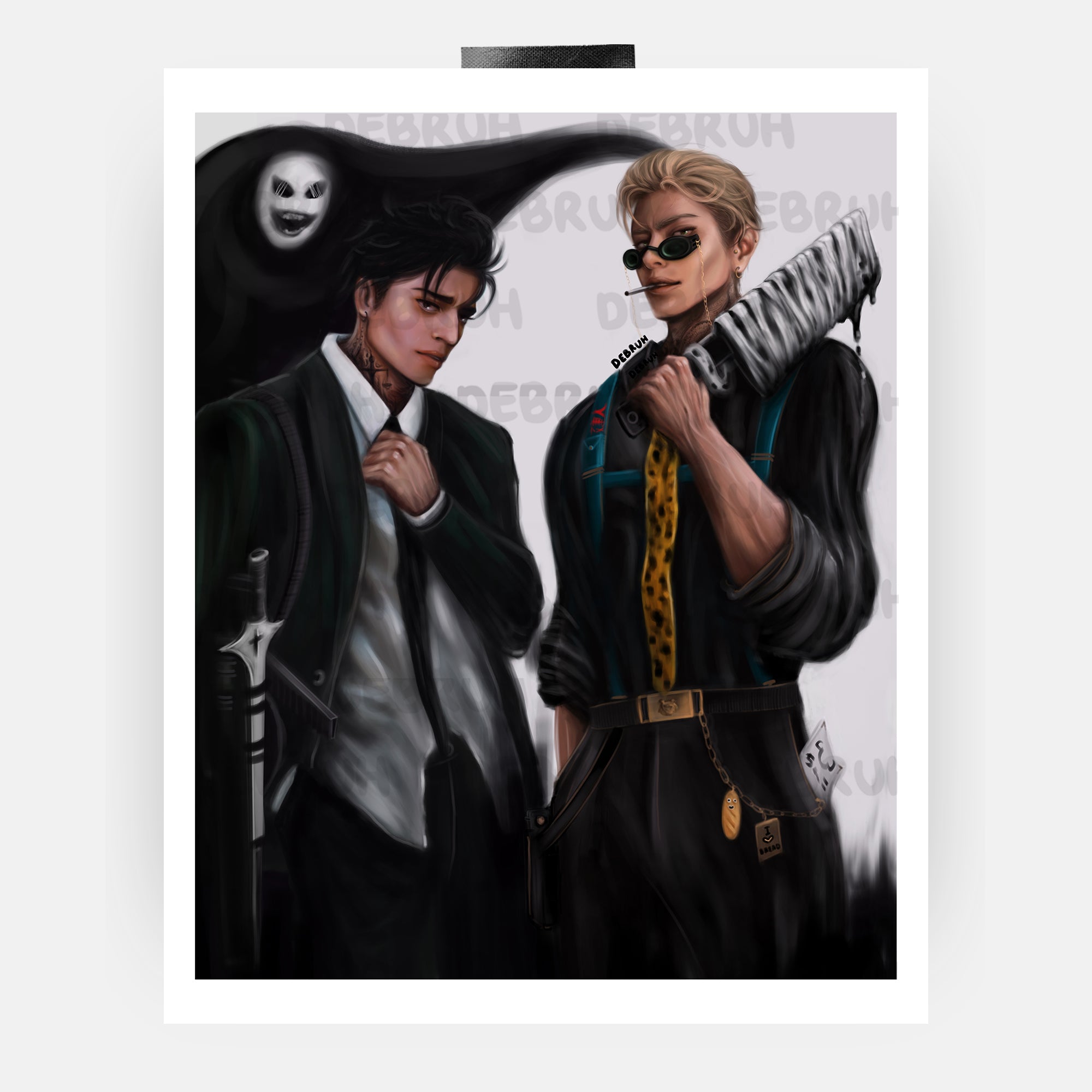 JJK MAFIA DIY Art Prints