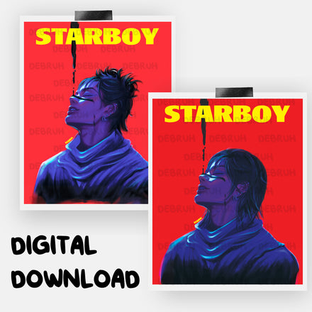 STARBOY DIY Art Prints