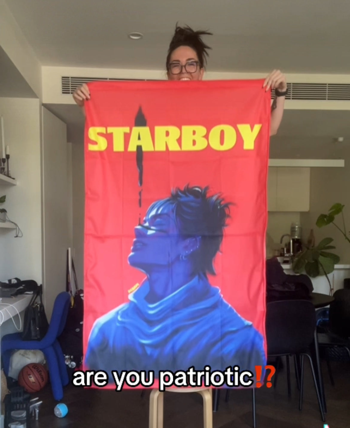 STARBOY TAPESTRY/FLAGS