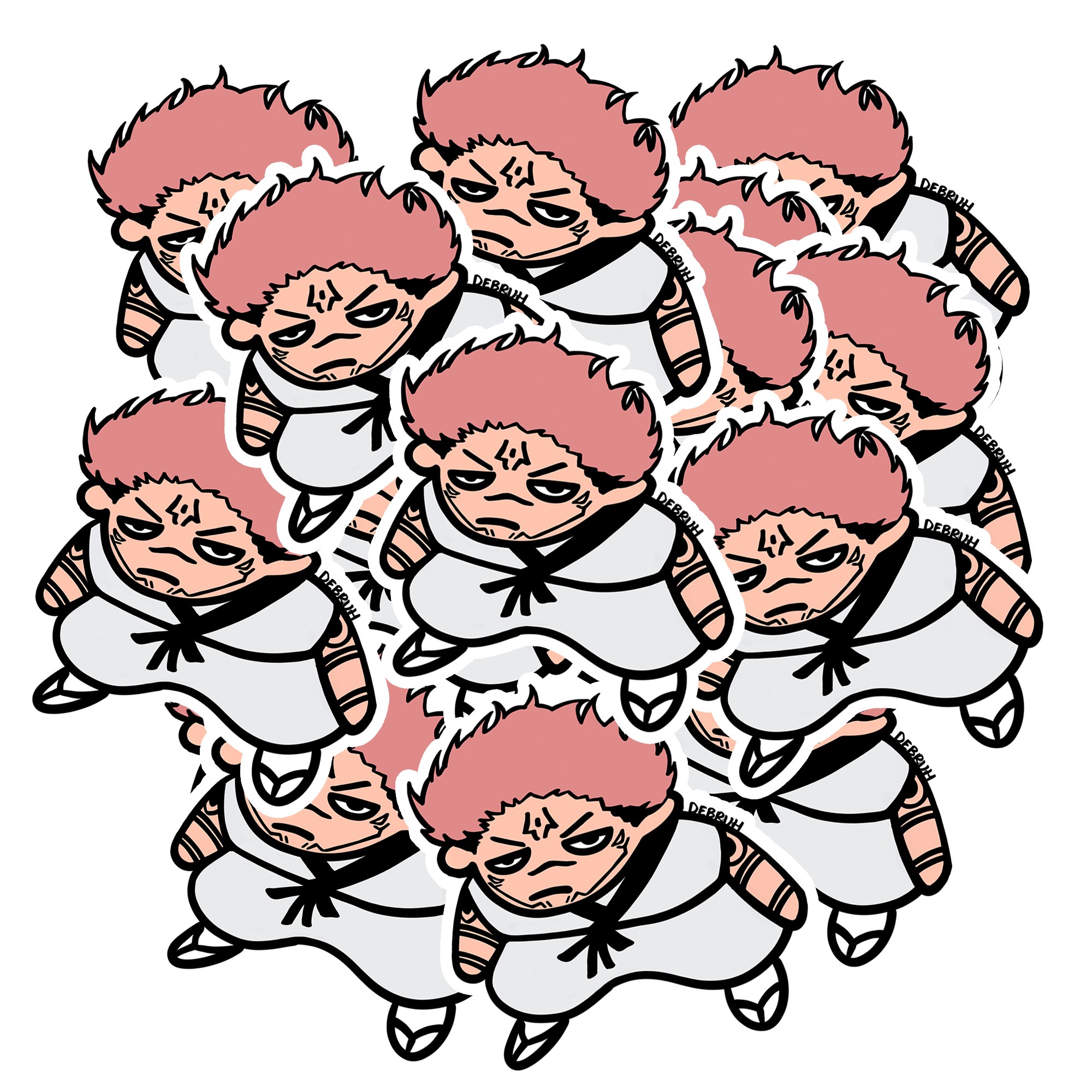 SQUASHED STICKERS