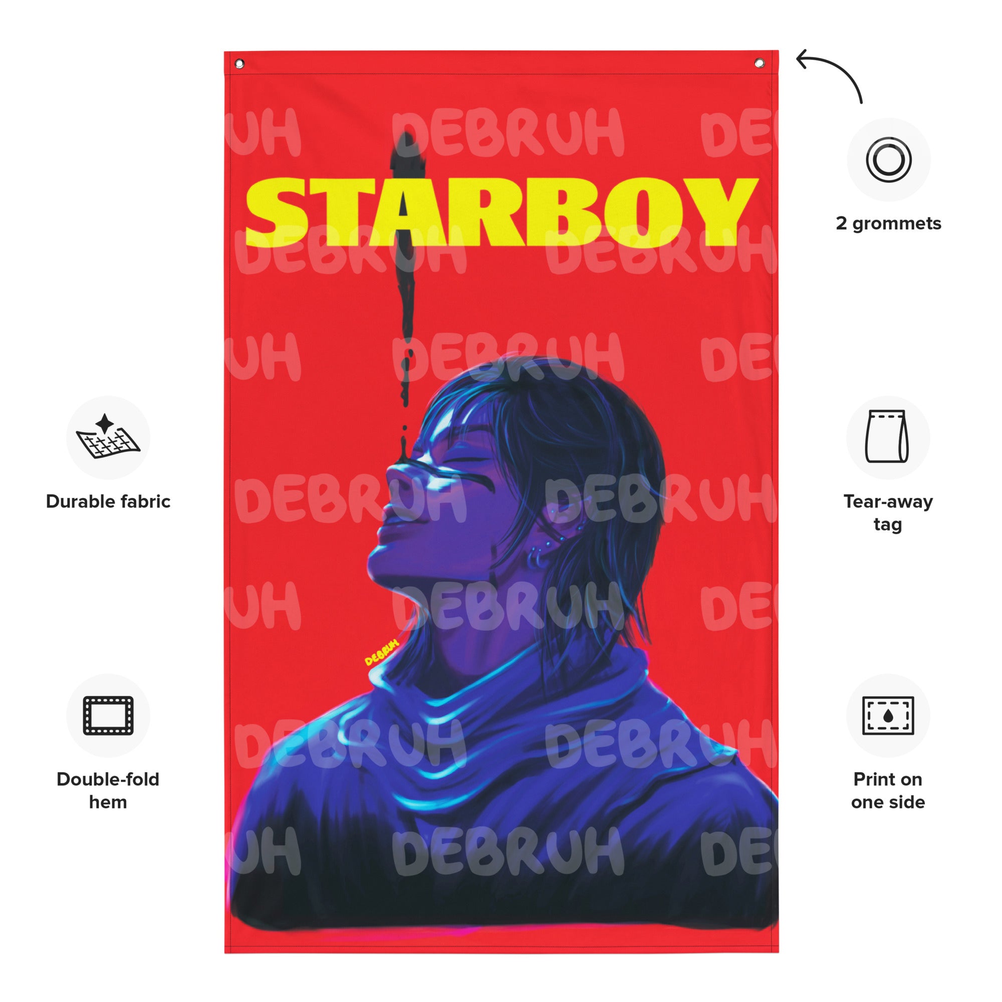 STARBOY TAPESTRY/FLAGS