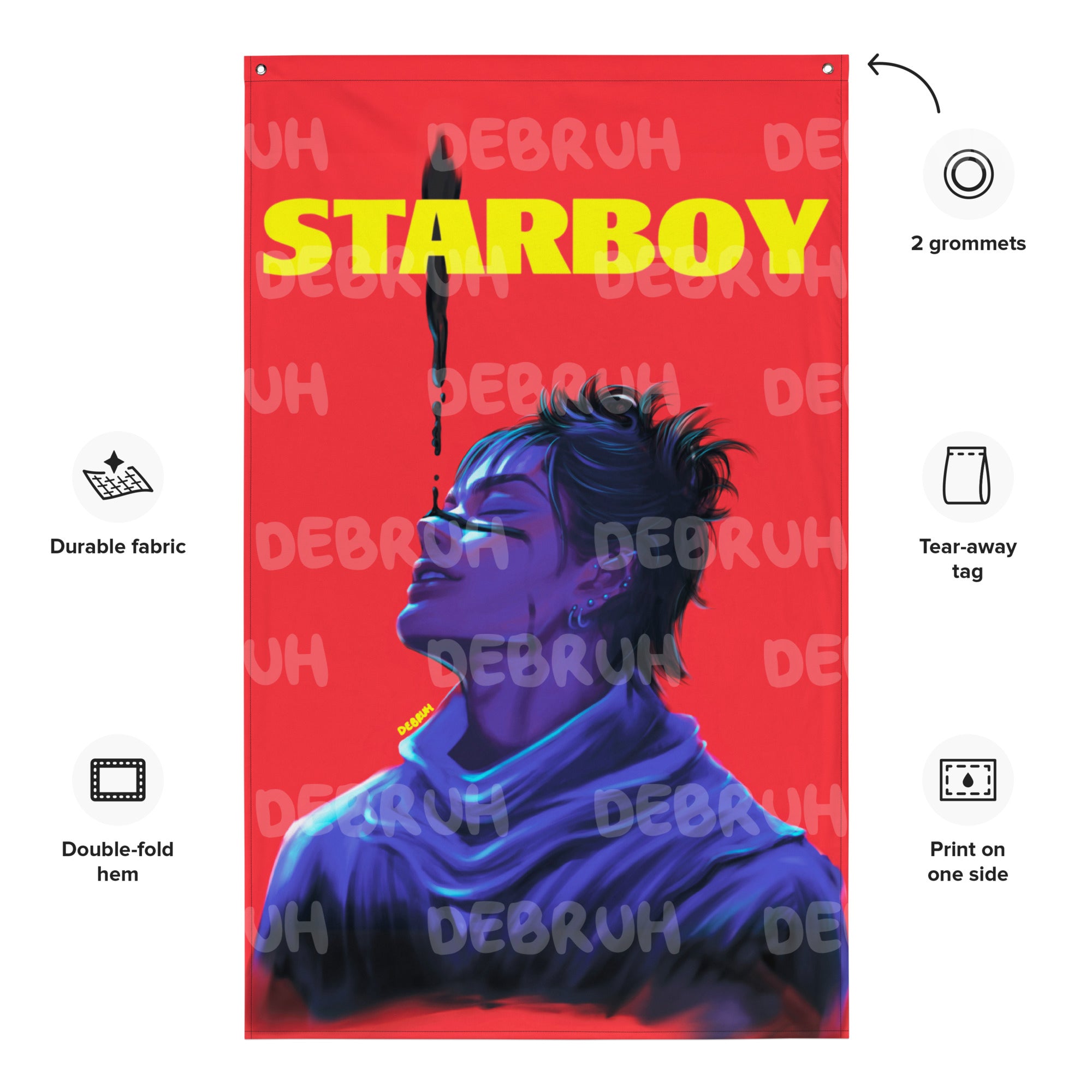 STARBOY TAPESTRY/FLAGS