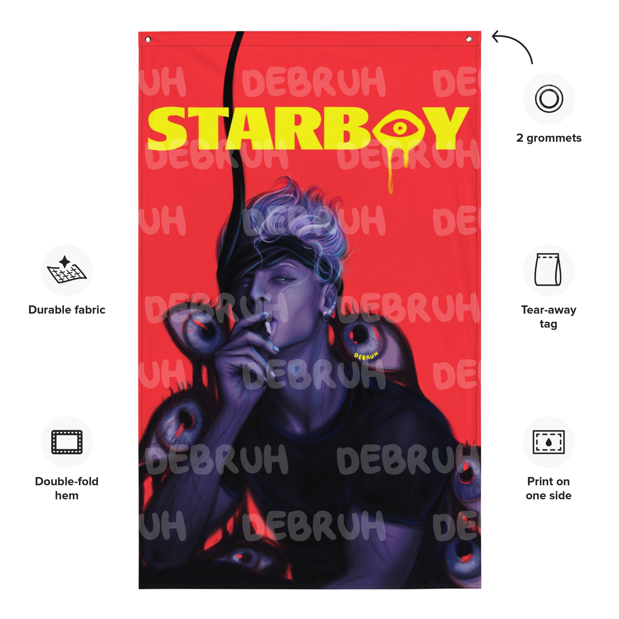 STARBOY TAPESTRY/FLAGS