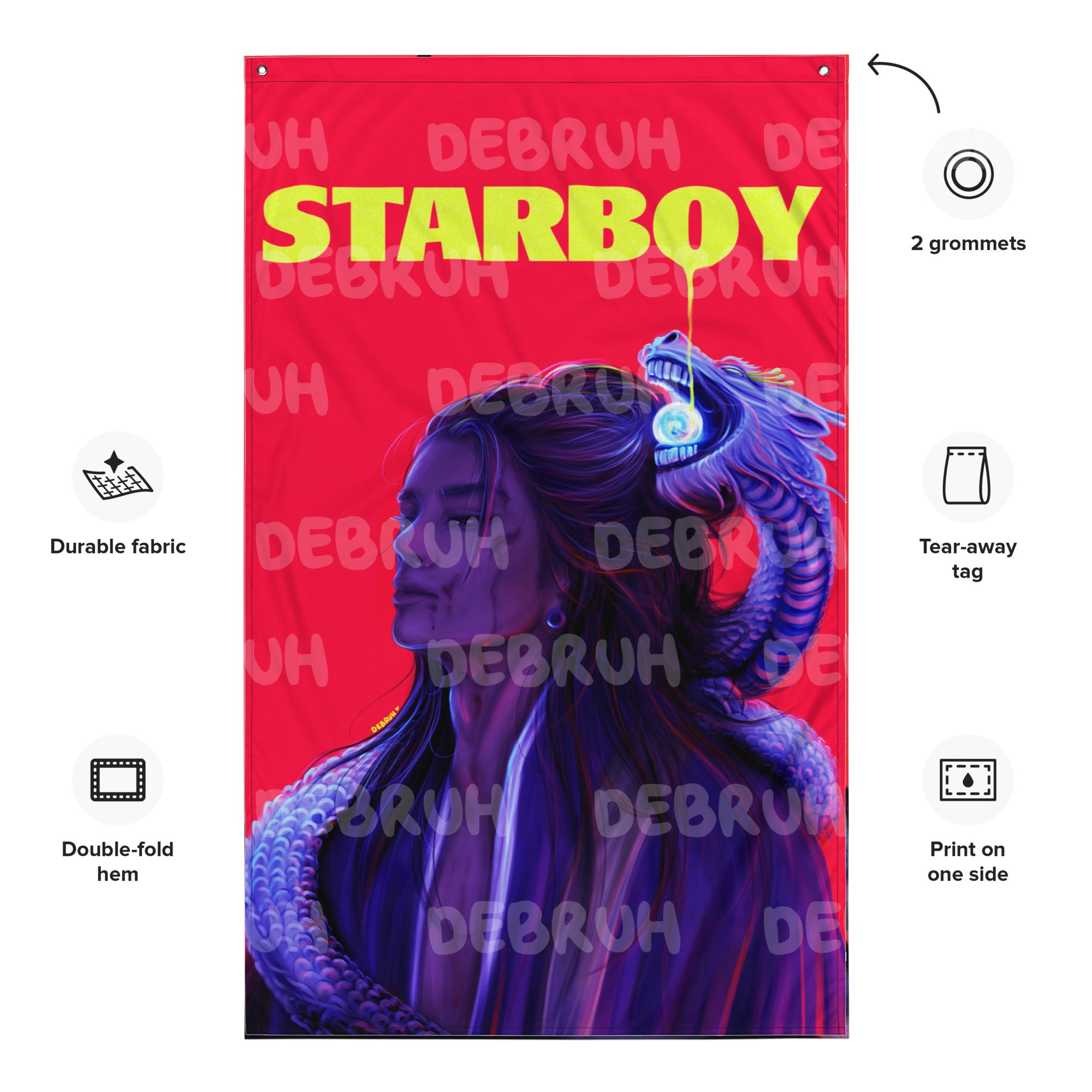 STARBOY TAPESTRY/FLAGS