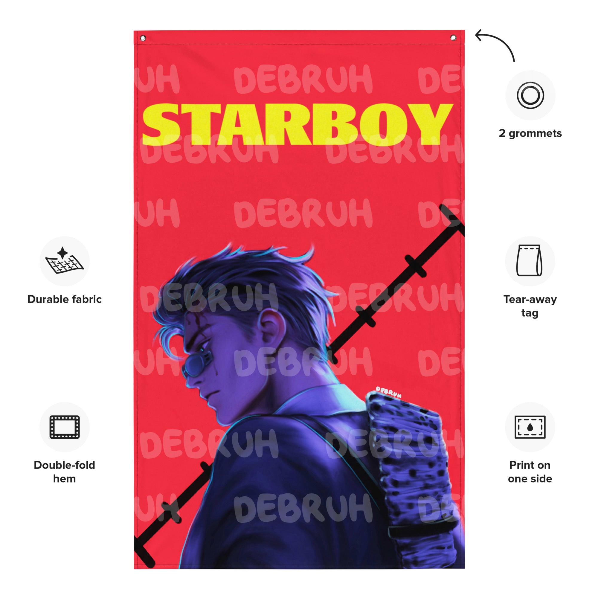 STARBOY TAPESTRY/FLAGS